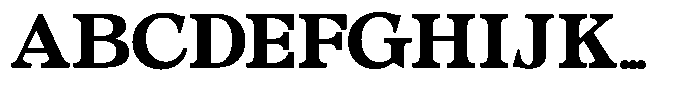 Morgazine  Contrast Semi Expanded Font UPPERCASE