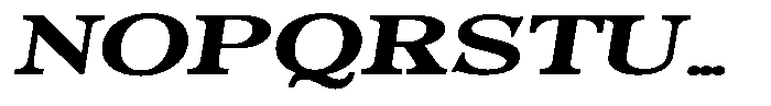 Morgazine  Contrast Ultra Expanded Italic Font UPPERCASE