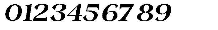 Morgazine  Expanded Slant Font OTHER CHARS