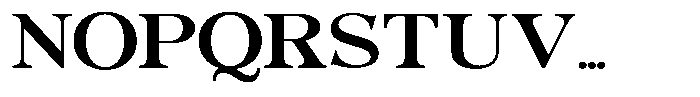 Morgazine  Expanded Font UPPERCASE