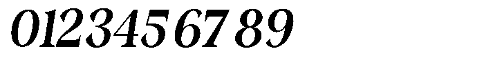 Morgazine  Semi Condensed Slant Font OTHER CHARS