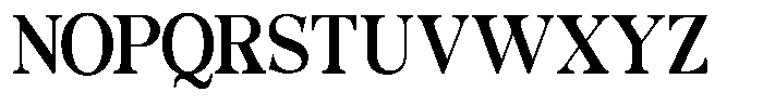 Morgazine  Semi Condensed Font UPPERCASE