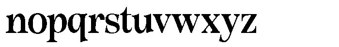 Morgazine  Semi Condensed Font LOWERCASE