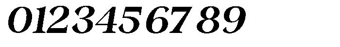 Morgazine  Semi Expanded Slant Font OTHER CHARS