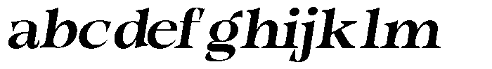 Morgazine  Semi Expanded Slant FONT