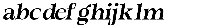 Morgazine  Slant FONT