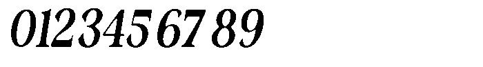 Morgazine  Soft Condensed Italic Font OTHER CHARS