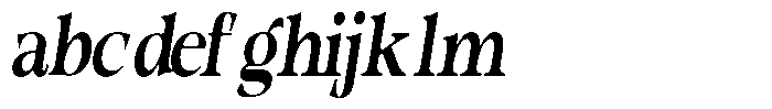 Morgazine  Soft Condensed Italic FONT