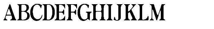 Morgazine  Soft Condensed Font UPPERCASE