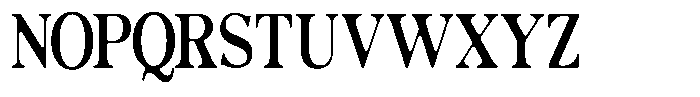 Morgazine  Soft Condensed Font UPPERCASE