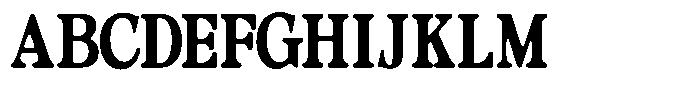Morgazine  Soft Contrast Condensed Font UPPERCASE