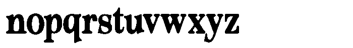 Morgazine  Soft Contrast Condensed Font LOWERCASE