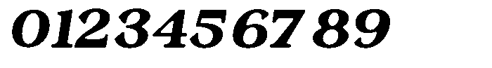 Morgazine  Soft Contrast Expanded Italic Font OTHER CHARS