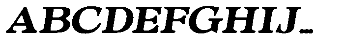 Morgazine  Soft Contrast Expanded Italic Font UPPERCASE