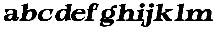 Morgazine  Soft Contrast Expanded Italic FONT