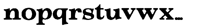 Morgazine  Soft Contrast Expanded Font LOWERCASE