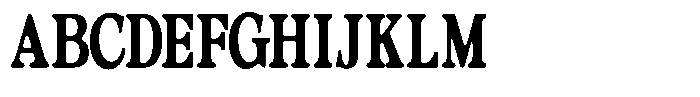 Morgazine  Soft Contrast Extra Condensed Font UPPERCASE