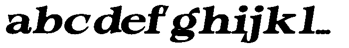 Morgazine  Soft Contrast Extra Expanded Italic FONT