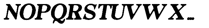 Morgazine  Soft Contrast Italic Font UPPERCASE