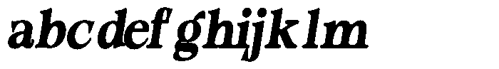Morgazine  Soft Contrast Semi Condensed Italic FONT