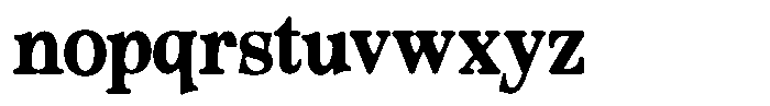 Morgazine  Soft Contrast Semi Condensed Font LOWERCASE