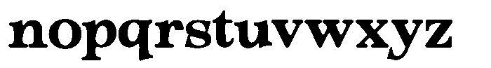 Morgazine  Soft Contrast Semi Expanded Font LOWERCASE