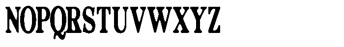 Morgazine  Soft Contrast Ultra Condensed Font UPPERCASE