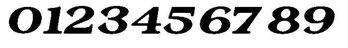Morgazine  Soft Contrast Ultra Expanded Italic Font OTHER CHARS