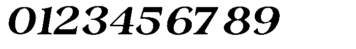 Morgazine  Soft Expanded Italic Font OTHER CHARS