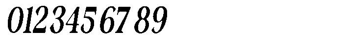 Morgazine  Soft Extra Condensed Italic Font OTHER CHARS