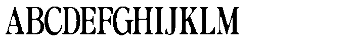 Morgazine  Soft Extra Condensed Font UPPERCASE