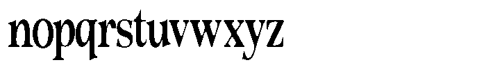 Morgazine  Soft Extra Condensed Font LOWERCASE