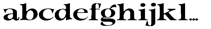 Morgazine  Soft Extra Expanded FONT