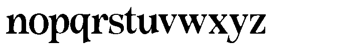 Morgazine  Soft Semi Condensed Font LOWERCASE