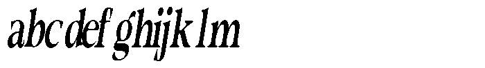 Morgazine  Soft Ultra Condensed Italic FONT