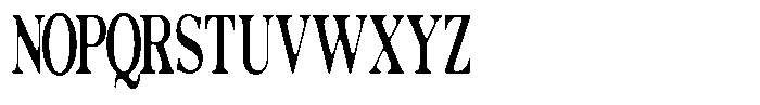Morgazine  Soft Ultra Condensed Font UPPERCASE