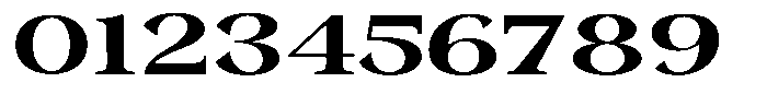 Morgazine  Ultra Expanded Font OTHER CHARS