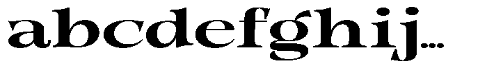 Morgazine  Ultra Expanded FONT