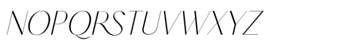 Morgem Italic Font UPPERCASE