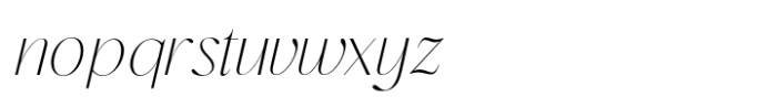 Morgem Italic Font LOWERCASE