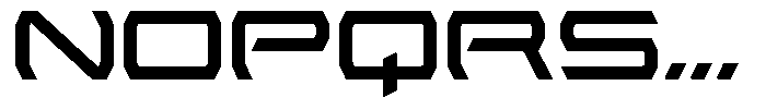Morha Font UPPERCASE