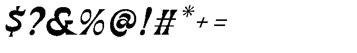 Morheim Font OTHER CHARS