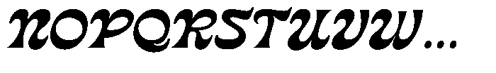 Morheim Font UPPERCASE