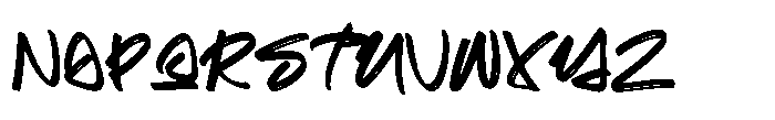 Morhita Ghost Font UPPERCASE