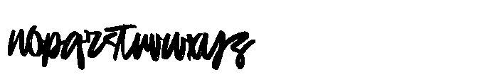 Morhita Ghost Font LOWERCASE