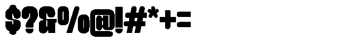 Morica Regular Font OTHER CHARS