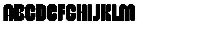 Morica Regular Font UPPERCASE