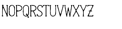 Morinor Lenteron Regular Font UPPERCASE