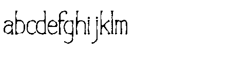 Morinor Lenteron Rough Regular FONT