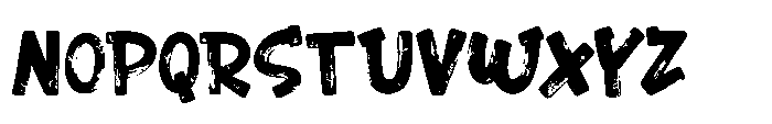 Moris Grunge Font LOWERCASE